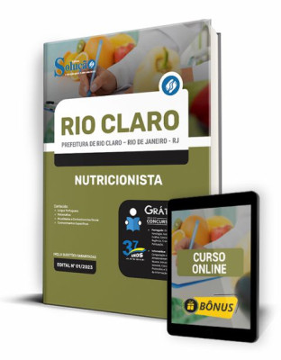 Apostila Prefeitura de Rio Claro - RJ - Nutricionista - Imagem 1