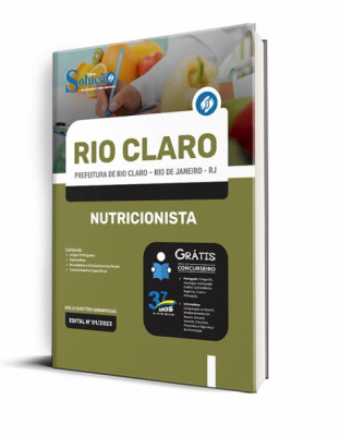 Apostila Prefeitura de Rio Claro - RJ - Nutricionista - Imagem 2