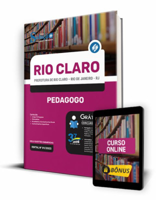 Apostila Prefeitura de Rio Claro - RJ - Pedagogo - Imagem 1