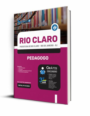 Apostila Prefeitura de Rio Claro - RJ - Pedagogo - Imagem 2