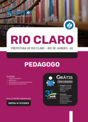 Apostila Prefeitura de Rio Claro - RJ - Pedagogo - Imagem 3