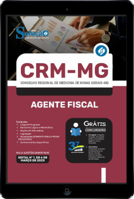 Apostila CRM-MG em PDF - Agente Fiscal - Imagem 1