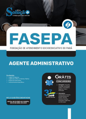 Apostila FASEPA - Agente Administrativo - Imagem 3