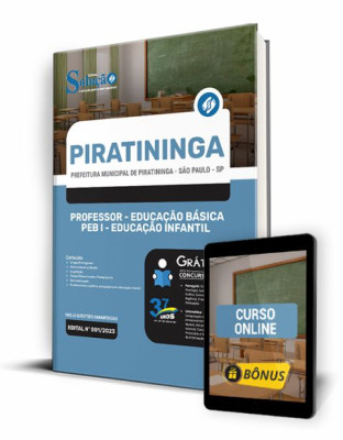 Apostila Prefeitura de Piratininga - SP - Professor - Educação Básica PEB I - Educação Infantil - Imagem 1