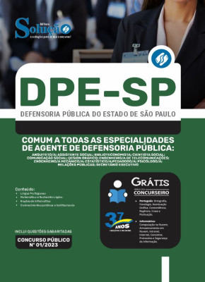 Apostila DPE-SP - Comum a Todas as Especialidades de Agente de Defensoria Pública - Imagem 3