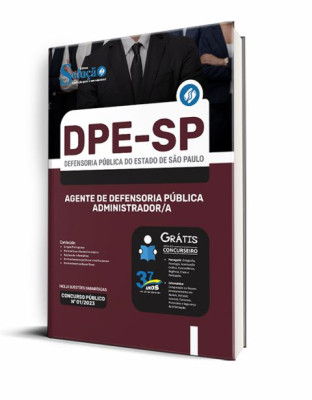 Apostila DPE-SP - Agente de Defensoria Pública - Administrador/a - Imagem 2