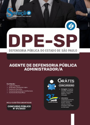 Apostila DPE-SP - Agente de Defensoria Pública - Administrador/a - Imagem 3