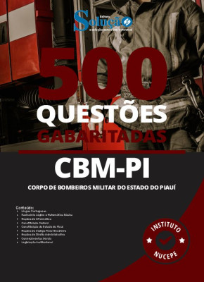 Caderno de Questões CBM-PI - Soldado - 500 Questões Gabaritadas - Imagem 2