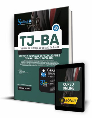 Apostila TJ-BA - Comum a Todas as Especialidades de Analista Judiciário