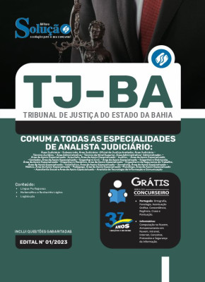 Apostila TJ-BA - Comum a Todas as Especialidades de Analista Judiciário - Imagem 3