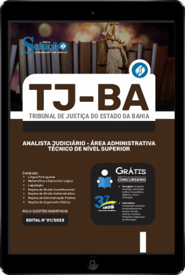 Apostila TJ-BA em PDF - Analista Judiciário - Área Administrativa - Técnico de Nível Superior - Imagem 1