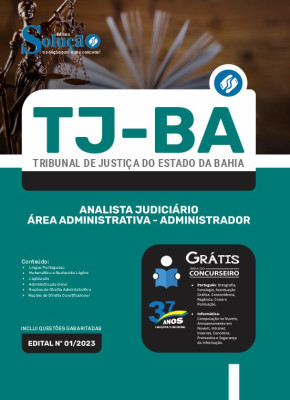 Apostila TJ-BA - Analista Judiciário - Área Administrativa - Administrador - Imagem 3