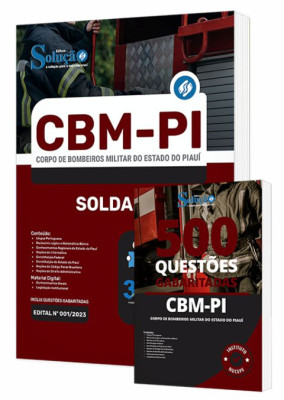 Combo Impresso CBM-PI - Soldado - Imagem 1