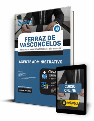 Apostila Prefeitura de Ferraz de Vasconcelos - SP - Agente Administrativo - Imagem 1