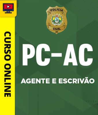 Curso PC-AC - Agente e Escrivão - Imagem 1