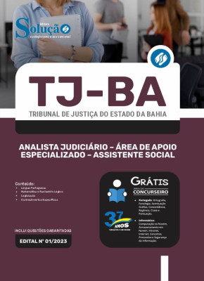 Apostila TJ-BA - Analista Judiciário - Área de Apoio Especializado - Assistente Social - Imagem 3