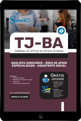 Apostila TJ-BA em PDF - Analista Judiciário - Área de Apoio Especializado - Assistente Social - Imagem 1