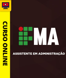 Capa Curso IFMA - Assistente em Administração