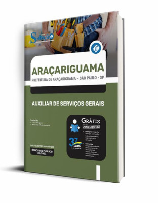 Apostila Prefeitura de Araçariguama - SP - Auxiliar de Serviços Gerais - Imagem 2