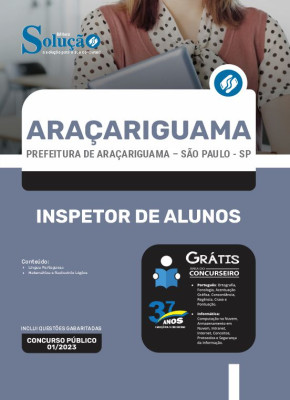 Apostila Prefeitura de Araçariguama - SP - Inspetor de Alunos - Imagem 3