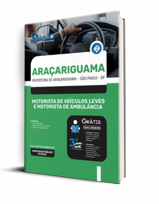 Apostila Prefeitura de Araçariguama - SP - Motorista de Veículos Leves e Motorista de Ambulância - Imagem 2