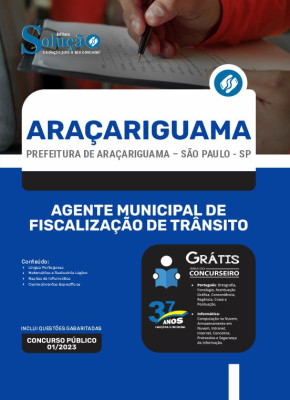 Apostila Prefeitura de Araçariguama - SP - Agente Municipal de Fiscalização de Trânsito - Imagem 3