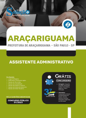 Apostila Prefeitura de Araçariguama - SP - Assistente Administrativo - Imagem 3