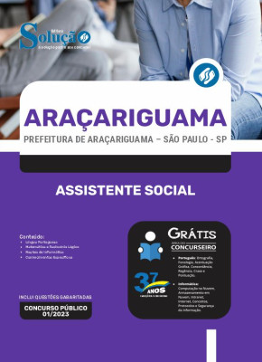 Apostila Prefeitura de Araçariguama - SP - Assistente Social - Imagem 3