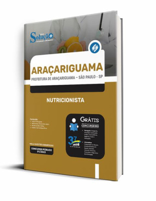 Apostila Prefeitura de Araçariguama - SP - Nutricionista - Imagem 2