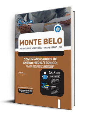 Apostila Prefeitura de Monte Belo - MG - Comum aos Cargos de Ensino Médio/Técnico - Imagem 2