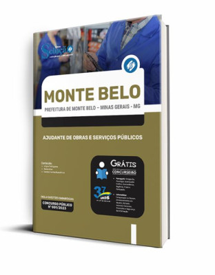 Apostila Prefeitura de Monte Belo - MG - Ajudante de Obras e Serviços Públicos - Imagem 2