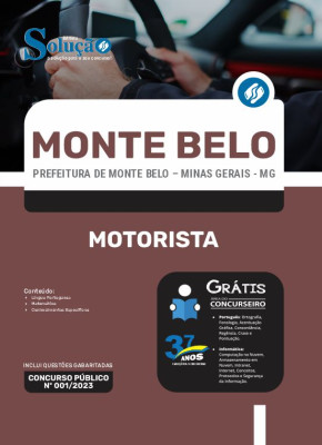 Apostila Prefeitura de Monte Belo - MG - Motorista - Imagem 3