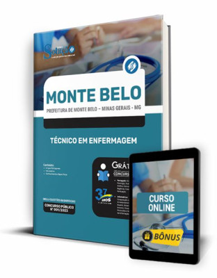 Apostila Prefeitura de Monte Belo - MG - Técnico em Enfermagem - Imagem 1