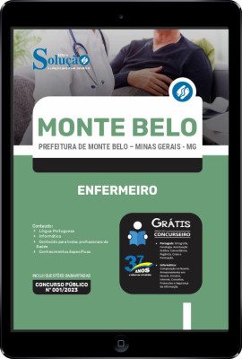 Apostila Prefeitura de Monte Belo - MG em PDF - Enfermeiro - Imagem 1