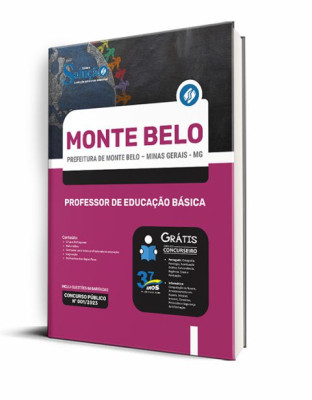 Apostila Prefeitura de Monte Belo - MG - Professor de Educação Básica - Imagem 2