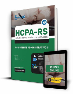 Apostila HCPA-RS - Assistente Administrativo II - Imagem 1