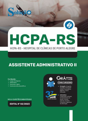 Apostila HCPA-RS - Assistente Administrativo II - Imagem 3