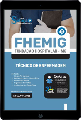 Apostila FHEMIG em PDF - Técnico de Enfermagem - Imagem 1