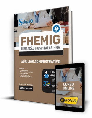 Apostila FHEMIG - Auxiliar Administrativo - Imagem 1