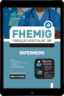 Apostila FHEMIG em PDF - Enfermeiro - Imagem 1