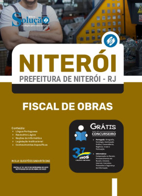 Apostila Prefeitura de Niterói - RJ - Fiscal de Obras - Imagem 3