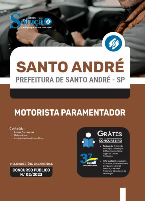 Apostila Prefeitura de Santo André - SP - Motorista Paramentador - Imagem 3