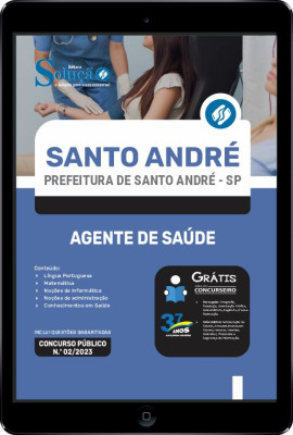 Apostila Prefeitura de Santo André - SP em PDF - Agente de Saúde - Imagem 1