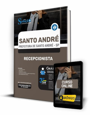 Apostila Prefeitura de Santo André - SP - Recepcionista