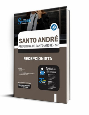 Apostila Prefeitura de Santo André - SP - Recepcionista - Imagem 2