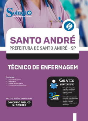 Apostila Prefeitura de Santo André - SP - Técnico de Enfermagem - Imagem 3