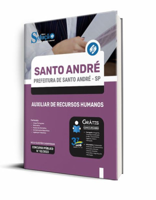 Apostila Prefeitura de Santo André - SP - Auxiliar de Recursos Humanos - Imagem 2