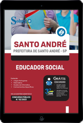 Apostila Prefeitura de Santo André - SP em PDF - Educador Social - Imagem 1