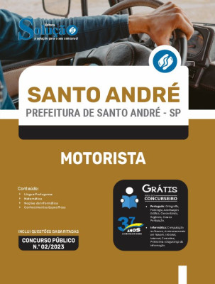 Apostila Prefeitura de Santo André - SP - Motorista - Imagem 3