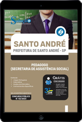 Apostila Prefeitura de Santo André - SP em PDF - Pedagogo (Secretaria de Assistência Social) - Imagem 1